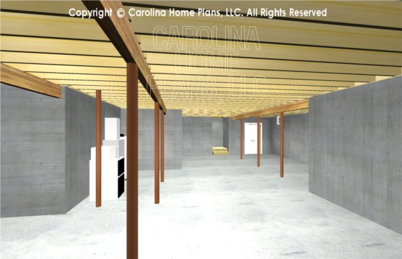 SG-1096 3D Basement Stairway
