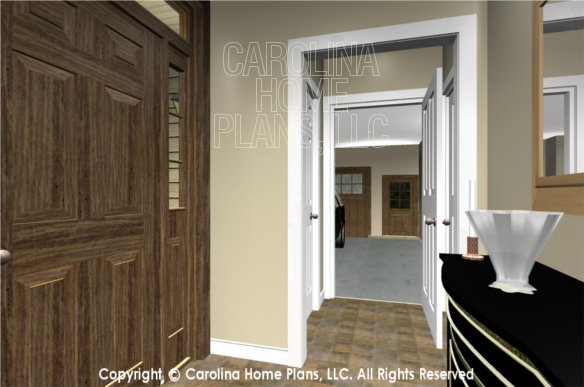 SG-1096 3D Foyer to Garage