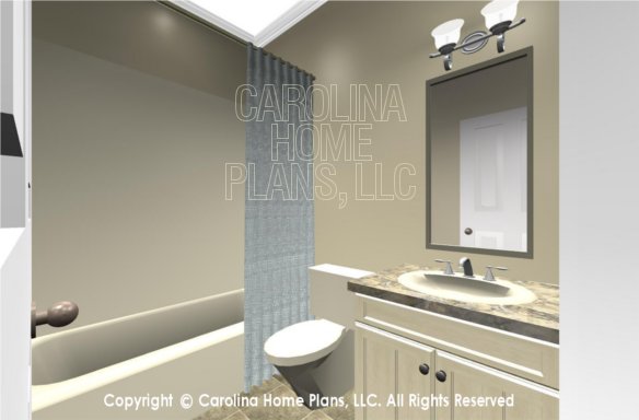 SG-1096 3D Guest Bath