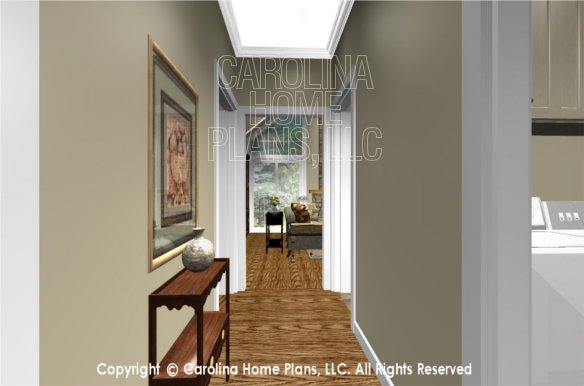 SG-1096 3D Hall to Great Room