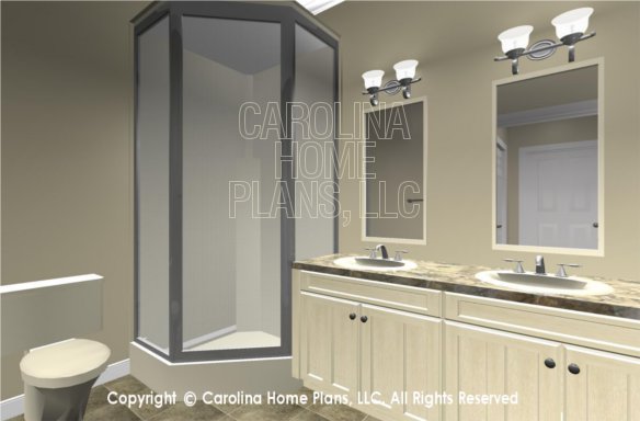 SG-1096 3D Master Bath