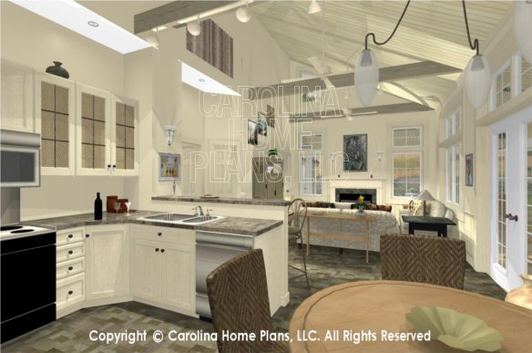 SG-1159 3D Kitchen To Great Room