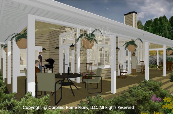SG-1159 3D Porch at Kitchen