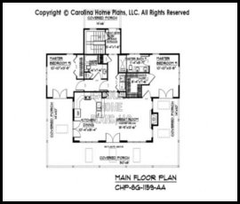 SG-1159 Main Floor Plan