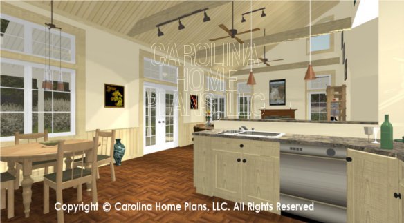 SG-1280 3D Kitchen To Great Room