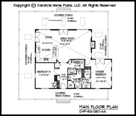 SG-1280 Main Floor Plan