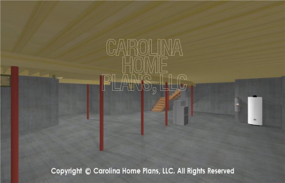 SG-1332 3D Basement Stairway