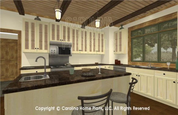 SG-1332 3D Kitchen Island