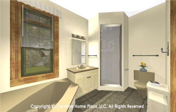 SG-1332 3D Master Bath to Shower