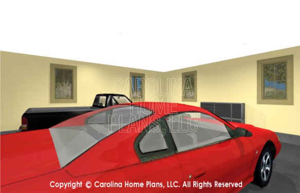 SG-1677 3D 2-Car Garage