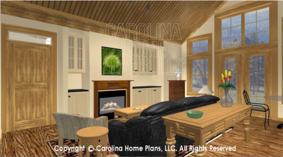 SG-1688 3D Great Room To Fireplace