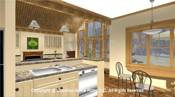 SG-1688 3D Kitchen To Great Room