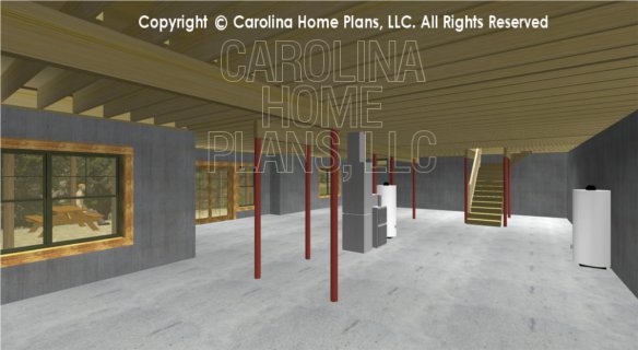 SG-1799 3D Basement  to Stairs