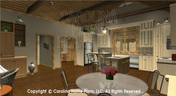 SG-1799 3D dining to kitchen