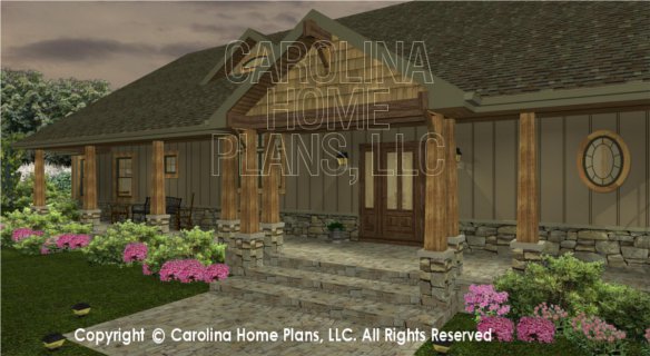 SG-1799 3D Front Entry Porch