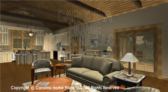 SG-1799 3D Great Room to Porch