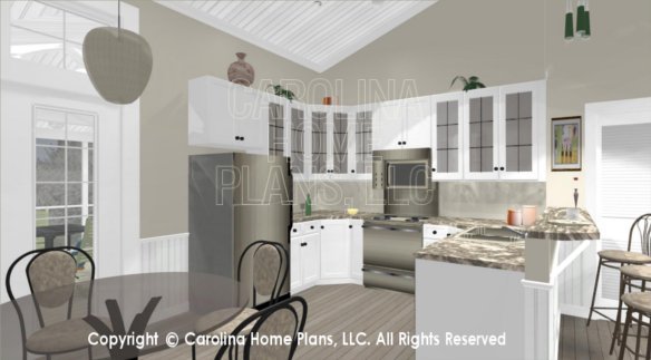 SG-676 3D Dining to Kitchen