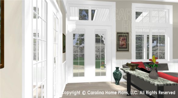 SG-676 3D Entry Area to Porch