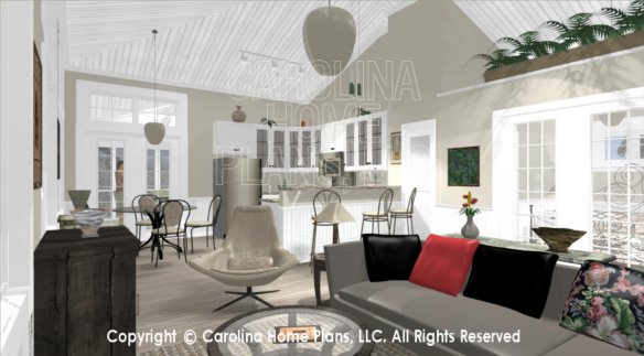 SG-676 3D Living to Kitchen