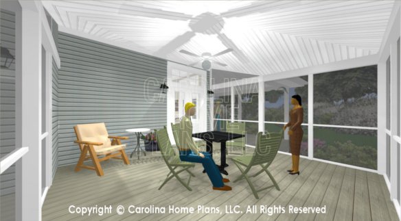 SG-676 3D Screened Porch