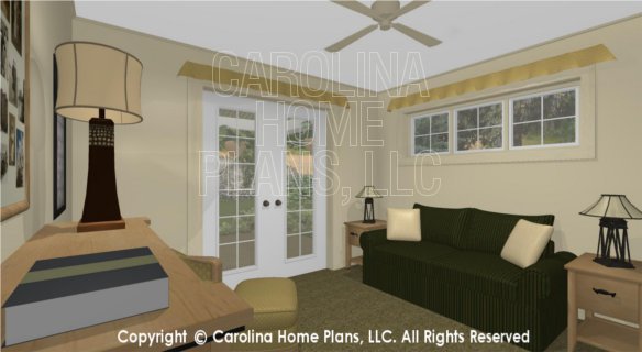 SG-947 3D Study/Bedroom 2 To Porch