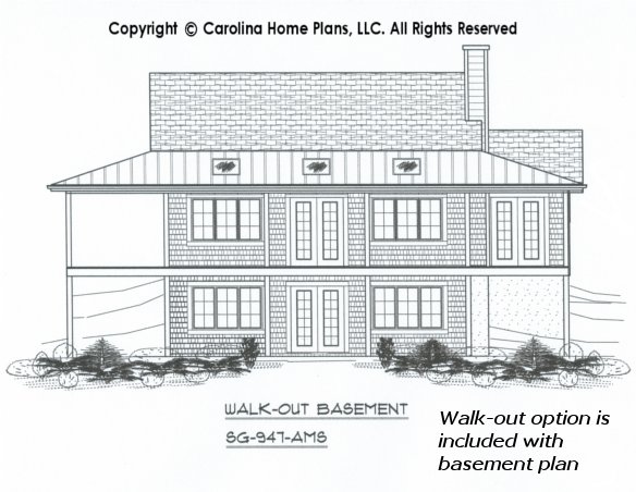 SG-947 Walk-out Elevation