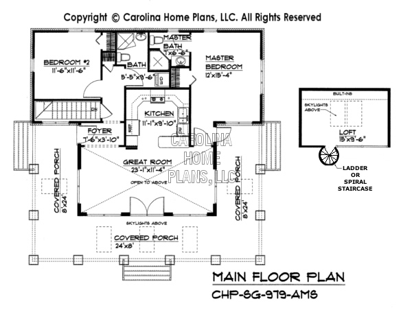 SG-979 Main Floor Plan