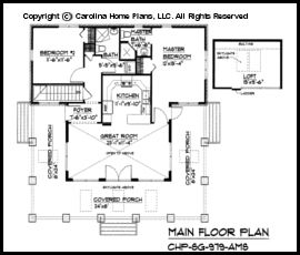 SG-979 Main Floor Plan