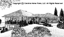 SG-2880 Sloped Lot Houseplan