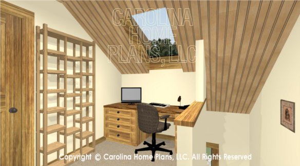 SM-1568 3D 2nd Floor Desk Alcove