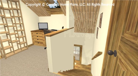 SM-1568 3D 2nd Floor Loft and Stairway