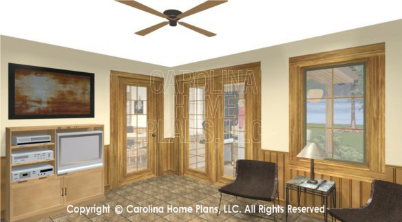 SM-1568 3D Breezeway to Porch