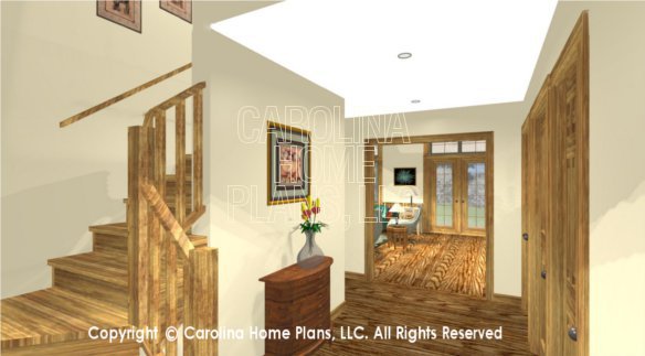 SM-1568 3D Foyer to Stairway
