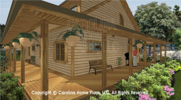 SM-1568 3D Front Porch
