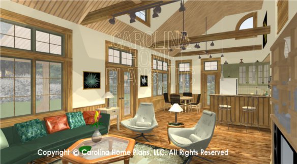SM-1568 3D Great Room to Dining