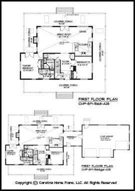 SM-1568 Main Floor Plan