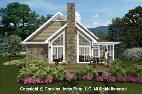 SG-1096 Sophisticated Rustic House Plan