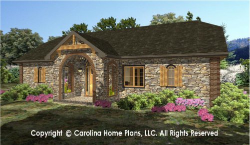 SG-1576 Sophisticated Rustic House Plan