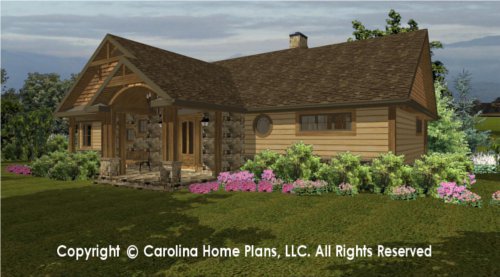 SG-1596 Sophisticated Rustic House Plan