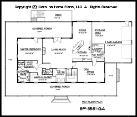 SP-3581 Main Floor Plan