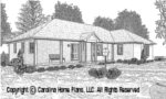 Split Bedroom House Plan