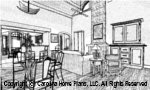 Narrow Lot House 
Plan