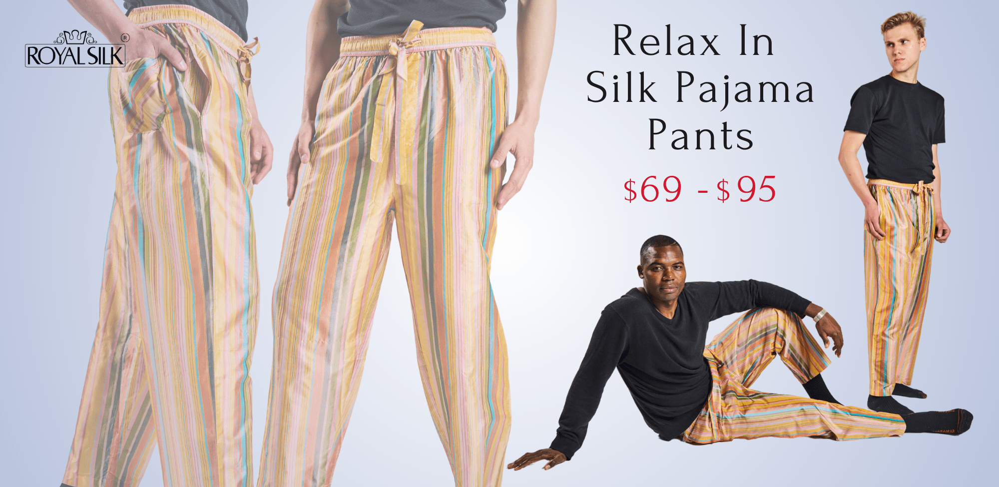 Genuine Silk Pajama Pants
