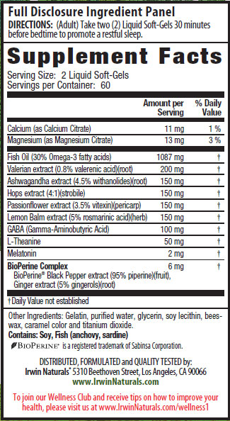 Power to Sleep PM - VALUE SIZE, 120 Liquid Soft-Gels