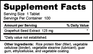 Grapefruit Seed Extract Tablets