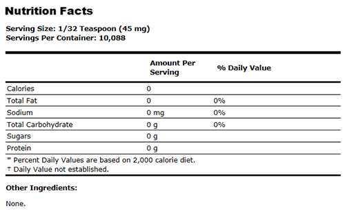 Better Stevia Extract Powder NOW Foods