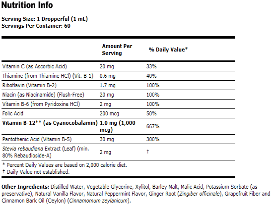 Vitamin B-12 Complex Liquid