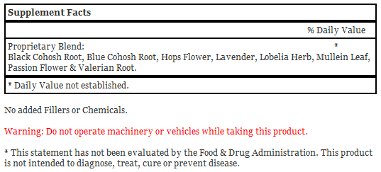 Slumber Sleep Supplement, 100 Capsules - Dr. Christopher's