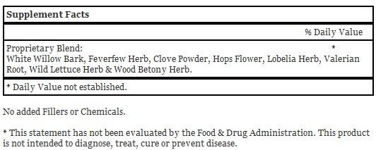 Stop-Ache, Natual Pain Relief, 100 Capsules - Dr. Christopher's