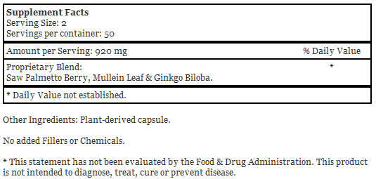 Prostate Plus Formula, 100 Capsules - Dr. Christopher's